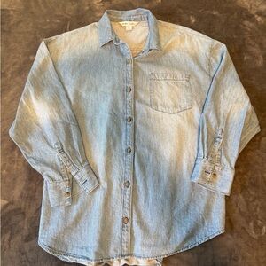 Women's Blue Denim Shirt